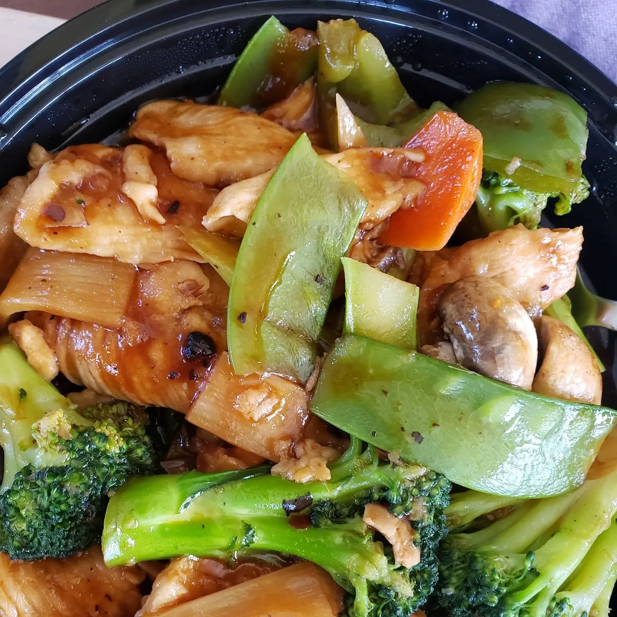 Chicken w Mixed Vegetable 什菜鸡